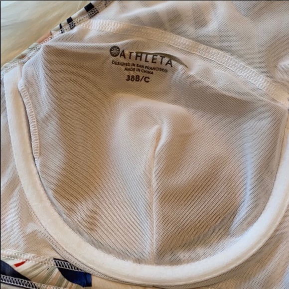 Athleta Tahitian Bra Cup Tankini Top - Picture 14 of 15